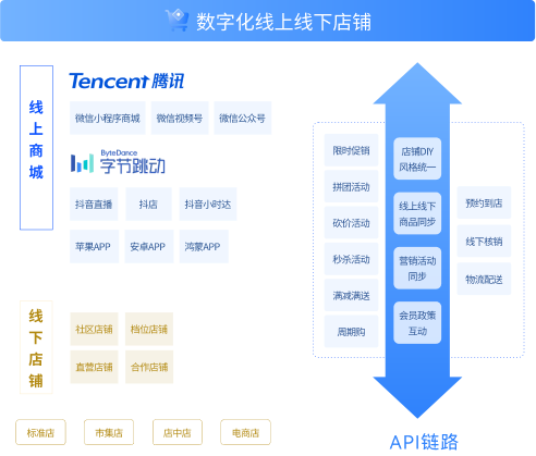 智云，商城营销系统，数字库线上线下店铺，线上线下一体化经营